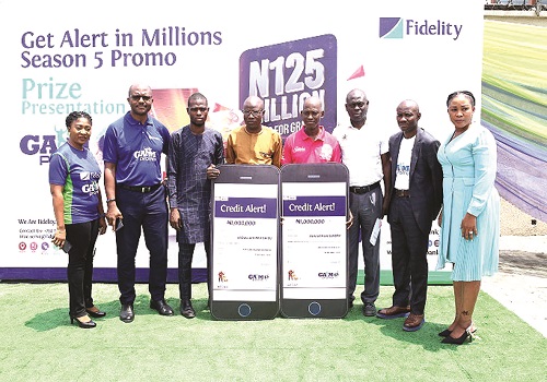Fidelity Bank rewards GAIM 5 promo winners with N10m