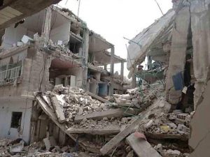 Church building collapses in Delta, members trapped