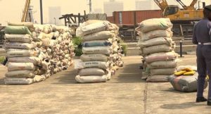 Navy seizes N100m worth of cocaine, foreign rice; parades suspects