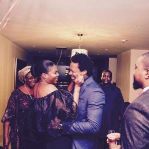 Kemi Adetiba announces engagement with Ghanaian music producer (Photos)