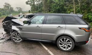 Andre Onana escapes death in Auto Crash, by Abdullah Jimoh