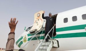 Buhari departs Abuja for Nairobi, London for two-week medical checkup
