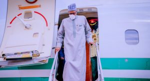 Buhari returns from Kenya, heads to London for medicals on Sunday