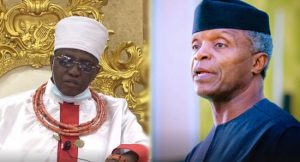 2023: Osinbajo visit Oba of Benin, declares desire to serve Nigeria