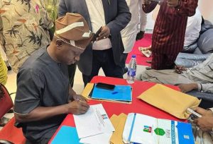 Ambode: Ex-Lagos commissioner dares Tinubu; obtains, submits 2023 APC governorship form to challenge Sanwo-Olu