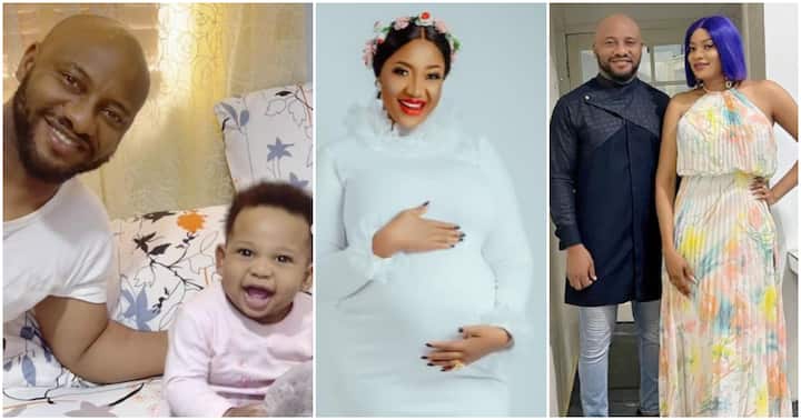 Yul Edochie announces son with second wife, sparks reactions