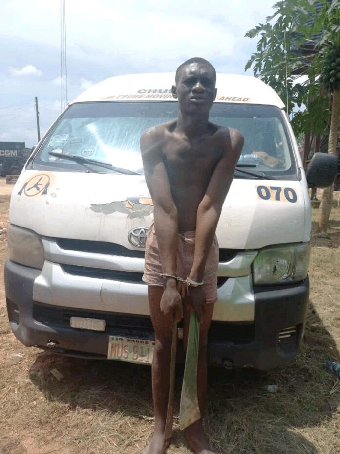 Vehicle Snatcher Who Macheted Driver To Death Arrested {Photo}