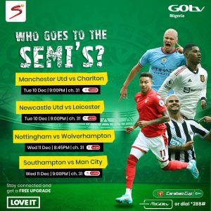 Red Devils, City, others resume Carabao Cup action live on GOtv