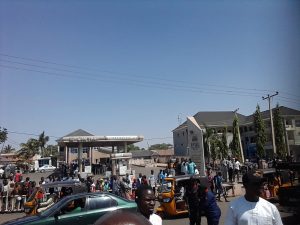Bussines activities halted in Jalingo, as varsity students protest