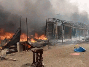 Fire guts popular market in Yobe