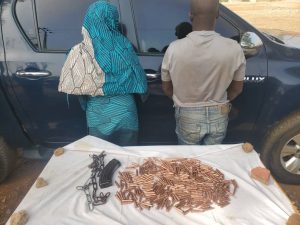 Zamfara police arrest 2 gunrunners, recover 325 rounds of live ammunition, AK47 rifles
