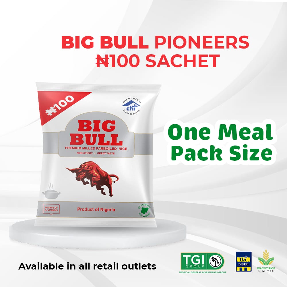 Consumers commend Big Bull Rice N100 pack