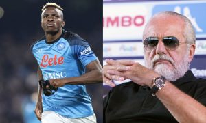 Osimhen not for sale – Napoli President, De Laurentiis