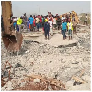 Scores trapped as 3-storey building collapse in Abuja, police, others begins rescue of victims