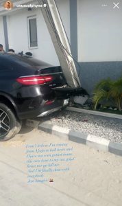 Good heart no go kill me – Phyna’s lamentation over crashed car