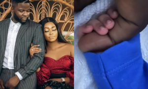 Skales welcomes first child with wife, Precious