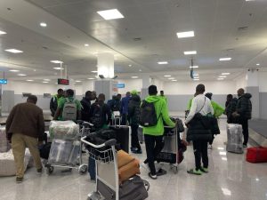 U-20- AFCON: Gallant Flying Eagles arrive Nigeria from Egypt