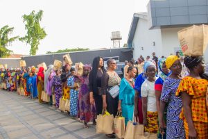 Blake Resort owner, Uzochukwu Akunedozi celebrates birthday with Abuja widows, awards 100 fatherless scholarship