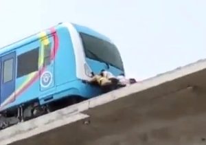 Outrage over pushing of recently-commissioned Lagos Blue Line Rail [Video]