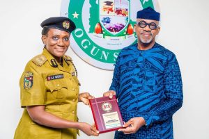 Gov Abiodun meets new Ogun NSCDC, NDLEA chiefs [PHOTOS]