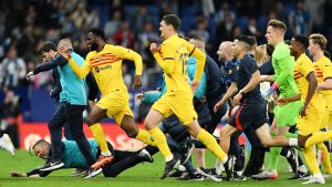 LaLiga: Barcelona players attacked by fans after winning title