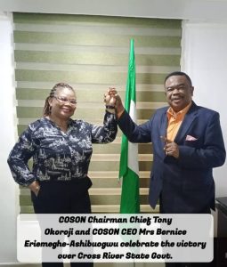BREAKING: COSON CRUSHES CROSS RIVER STATE GOVERNMENT AT COURT OF APPEAL!