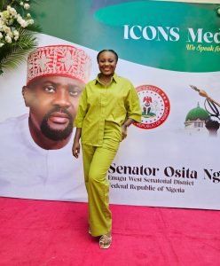 Inauguration: Social entrepreneur Aniakor Chiamaka Congratulates Newly elected Enugu-West Senator, Ngwu