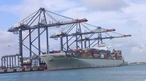 First transhipment vessel arrives Lekki Port