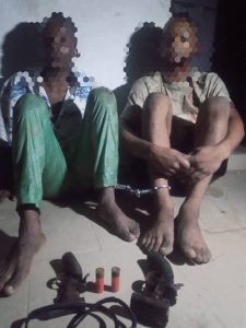 Police nab 2 suspected armed robbers terrorising Delta community, recover 2 guns