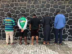 Yahoo Yahoo: Five arrested for fraud in Lagos
