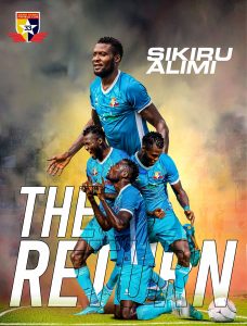 Alimi rejoins Remo Stars after leaving Shooting Stars