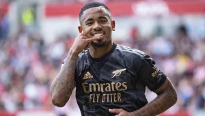 Transfer: ‘My brother, all the best’ – Jesus reacts as Arsenal star leaves club