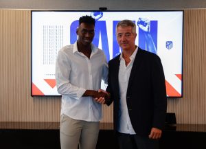 Transfer: Atletico Madrid sign Nigerian forward Omorodion