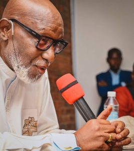 Akeredolu vows to bring APC chieftain to justice over attack on commissioner