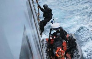 Navy hands over arrested vessel MT TECNE with alleged crude oil to EFCC in Delta