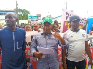 Massive Mele Kyari Must Go Protest Rocks Warri As Niger Deltans Want Tinubu To Sack, Probe NNPCL’s GCEO