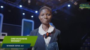 InterswitchSPAK 4.0 Winner, Orevaoghene Whiskey Shines Bright with All A1s in WASSCE