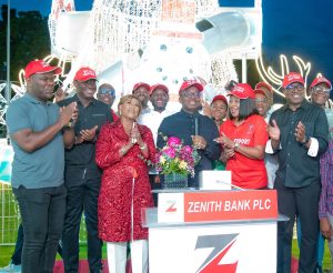 ZENITH BANK LIGHTS UP AJOSE ADEOGUN STREET FOR YULETIDE SEASON