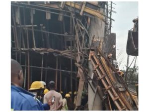 Construction worker rescued as building collapses in Abuja