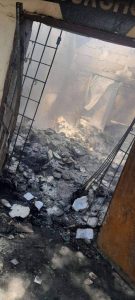 Fire destroys popular shopping complex in Adamawa