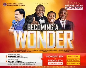 APOSTLE SUDHAKA, PROPHET ANTO, OTHER INTERNAITONAL PREACHERS SET TO STORM NIGERIA AS REIGNING IN LIFE CONFERENCE GATHERS MOMENTUM