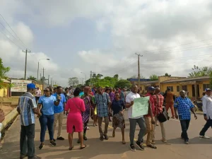 Ondo workers join protest against economic hardship