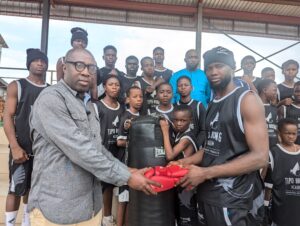 Flykite Productions Donates Essential Training Kits To Boxing Academy