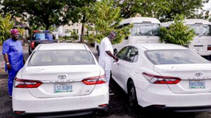 Speaker Obasa Presents Vehicles To Lagos Assembly Senior Staff