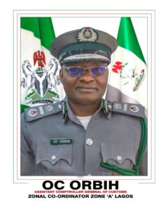 Assistant Comptroller General of Customs Charles Orbih Takes Over Leadership of Zone ‘A’ Headquarters