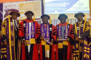 Honour For Mr. Revenue: Ayodele Subair Receives Honorary Doctorate Degree