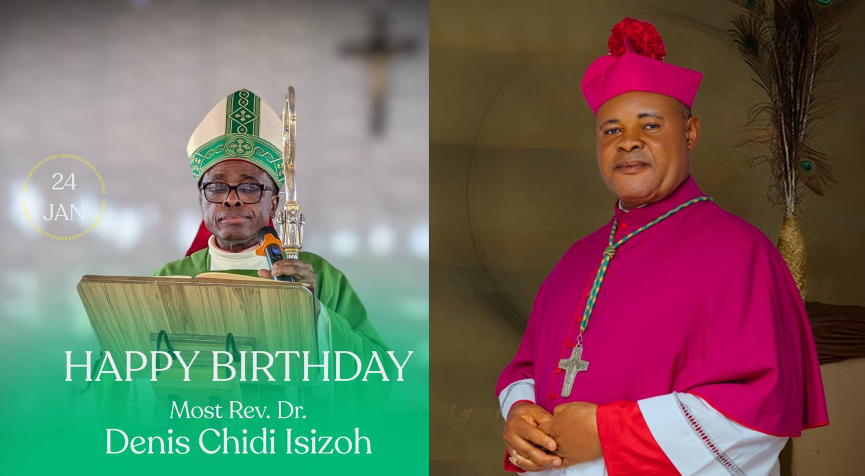 Governor Soludo Congratulates Bishops Isizoh and Okoye on Their Birthdays Governor Soludo Congratulates Bishops Isizoh and Okoye on Their Birthdays