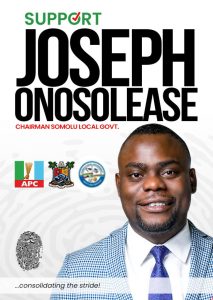 Meet Joseph Onosolease, also known as PJO, the next chairman of Somolu Local Government Council