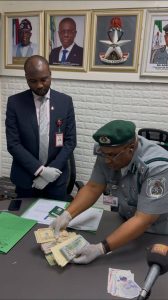 EFCC Commences Investigation of Suspect for Undeclared ,567, £1030, CA at Lagos Airport