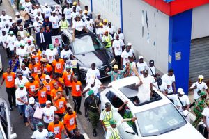 Massive Mega Rally Rocks Oshodi/Isolo as Political Heavyweights Declare Full Support for Kendoo’s Second Term Bid